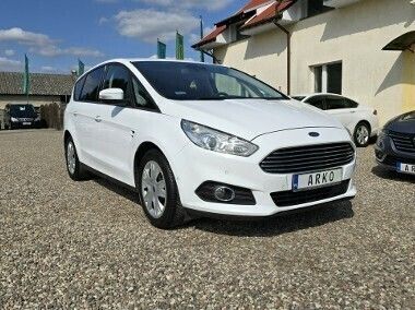 Biały Używany 2016 Ford S-MAX S Minivan | 35 900 zł (Dobra cena) - Obraz 1/4