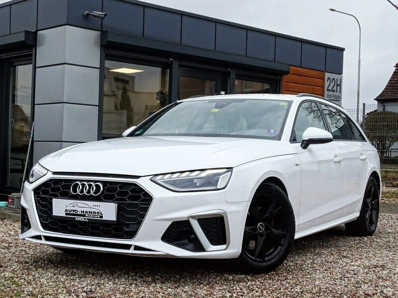 Biały Używany 2019 Audi A4 Kombi | 95 900 zł (Uczciwa cena) - Obraz 1/4