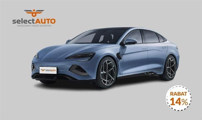 Nowe BYD Seal 389 kW (530 KM) 2025 Niebieski jasny (metalik) Sedan/Limuzyna