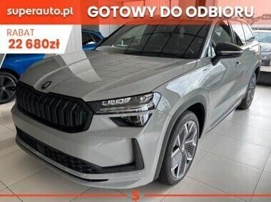 Szary Nowe 2025 Skoda Kodiaq SportLine SUV | 198 720 zł (Dość drogi) - Obraz 1/4