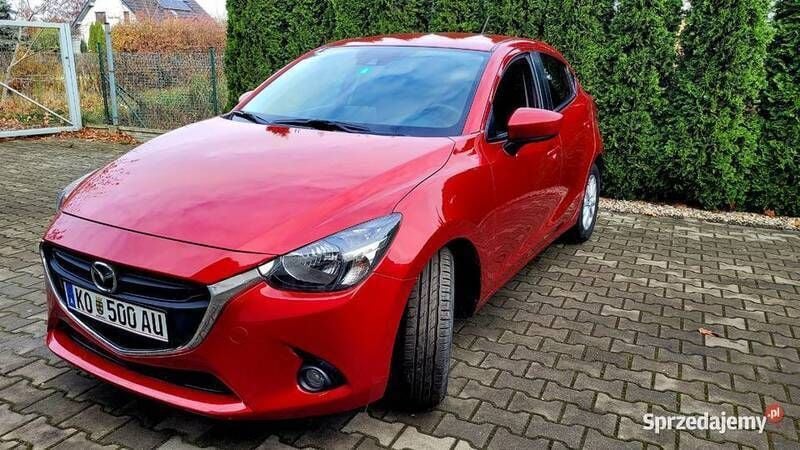 Czerwony Używany 2015 Mazda 2 Hatchback | 28 900 zł (Super Cena) - Obraz 1/4
