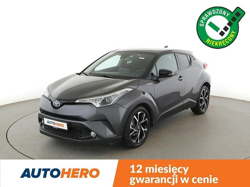Szary (metalik) Używany 2019 Toyota C-HR SUV | 74 400 zł - Obraz 1/3