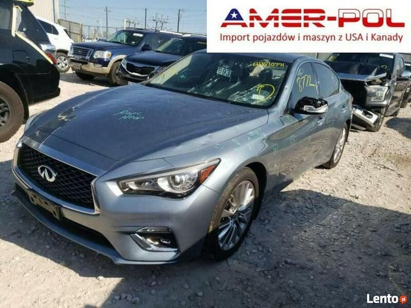 Niebieski Używany 2019 Infiniti Q50 Luxe Sedan/Limuzyna | 105 000 zł - Obraz 1/4