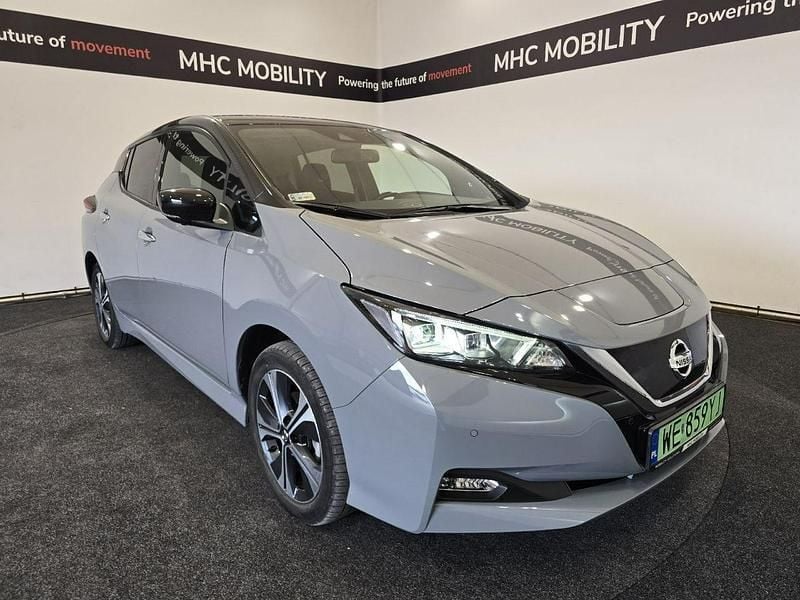 Szary Używany 2021 Nissan Leaf Hatchback | 60 000 zł (Super Cena) - Obraz 1/4