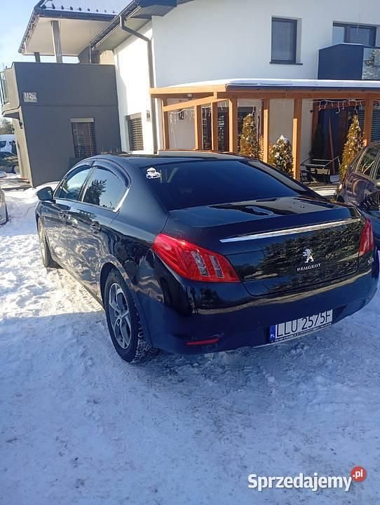 Używany Peugeot 508 156 KM (114 kW) 2011 Czarny Sedan/Limuzyna