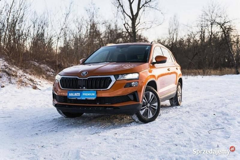 Używany Skoda Karoq 150 KM (110 kW) 2022 Pomarańczowy SUV