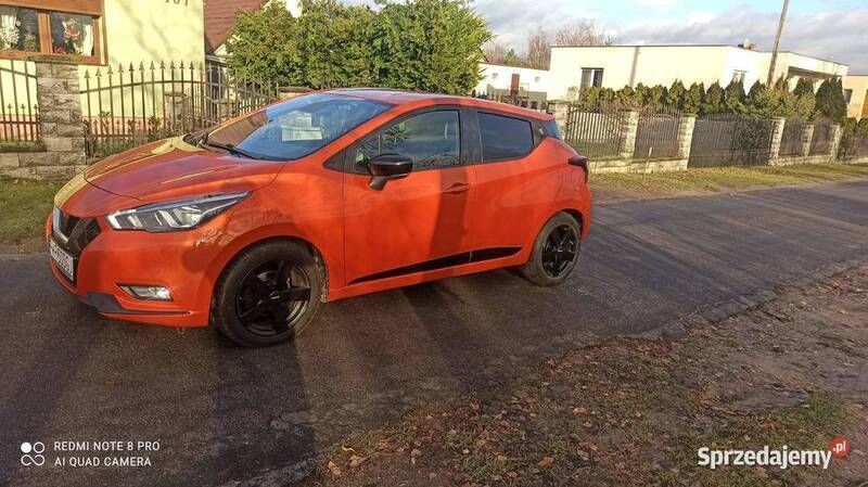 Pomarańczowy Używany 2017 Nissan Micra Hatchback | 39 500 zł (Uczciwa cena) - Obraz 1/4