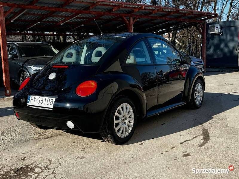 Czarny Używany 2001 VW Beetle Hatchback | 12 500 zł (Dość drogi) - Obraz 1/4