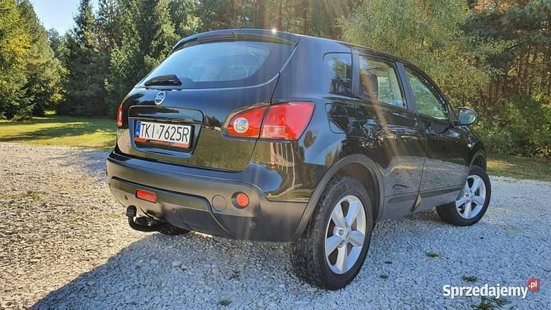 Czarny Używany 2009 Nissan Qashqai SUV | 22 400 zł (Uczciwa cena) - Obraz 1/4