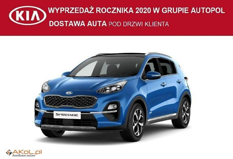 Używany Kia Sportage 177 KM (130 kW) 2020 Niebieski (metalik) SUV