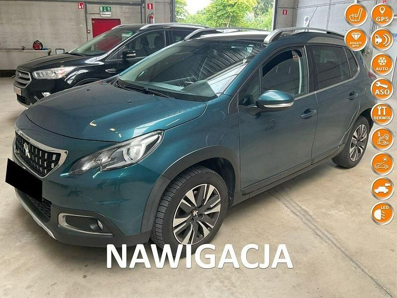 Zielony Używany 2018 Peugeot 2008 Allure SUV | 38 499 zł (Super Cena) - Obraz 1/4