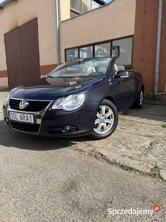Granatowy Używany 2006 VW Eos Kabriolet | 11 000 zł - Obraz 1/4