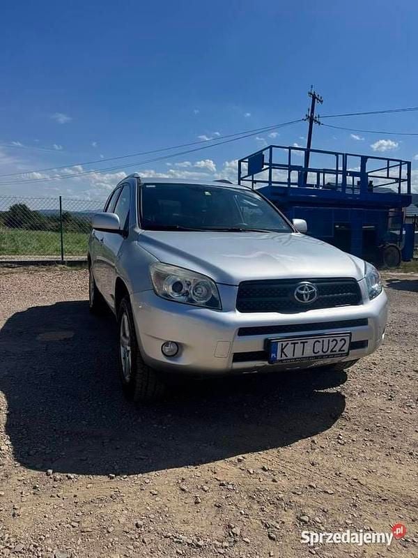 Srebrny Używany 2006 Toyota RAV4 SUV | 15 300 zł (Uczciwa cena) - Obraz 1/4