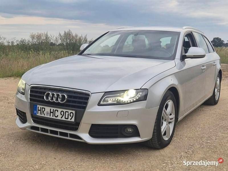 Srebrny Używany 2009 Audi A4 Kombi | 26 700 zł (Uczciwa cena) - Obraz 1/4