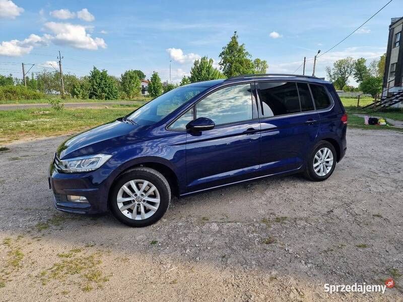 Granatowy Używany 2015 VW Touran Minivan | 53 900 zł (Drogi) - Obraz 1/4
