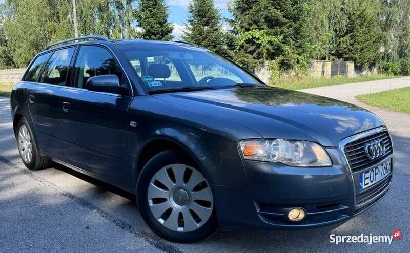 Szary Używany 2006 Audi A4 Kombi | 14 900 zł (Uczciwa cena) - Obraz 1/4