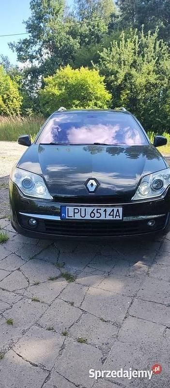 Czarny Używany 2008 Renault Laguna III Sedan/Limuzyna | 19 500 zł (Drogi) - Obraz 1/4