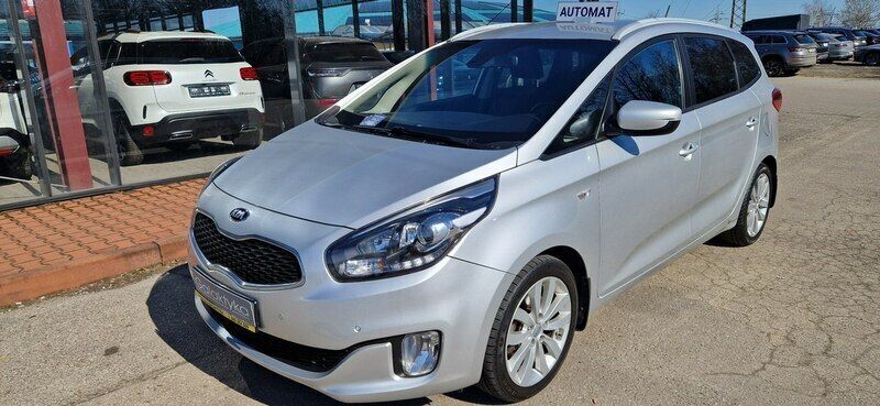 Srebrny Używany 2016 Kia Carens 2 Minivan | 45 900 zł (Dość drogi) - Obraz 1/2