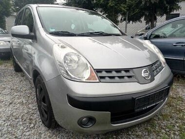 Szary Używany 2007 Nissan Note Minivan | 10 900 zł - Obraz 1/4