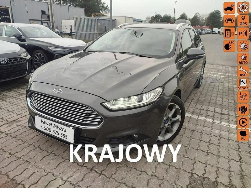 Szary Używany 2020 Ford Mondeo Kombi | 49 900 zł (Super Cena) - Obraz 1/4