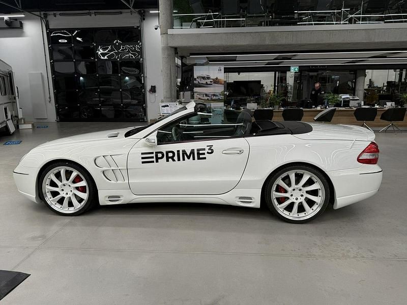Biały Używany 2004 Mercedes SL500 Kabriolet | 130 000 zł - Obraz 1/4