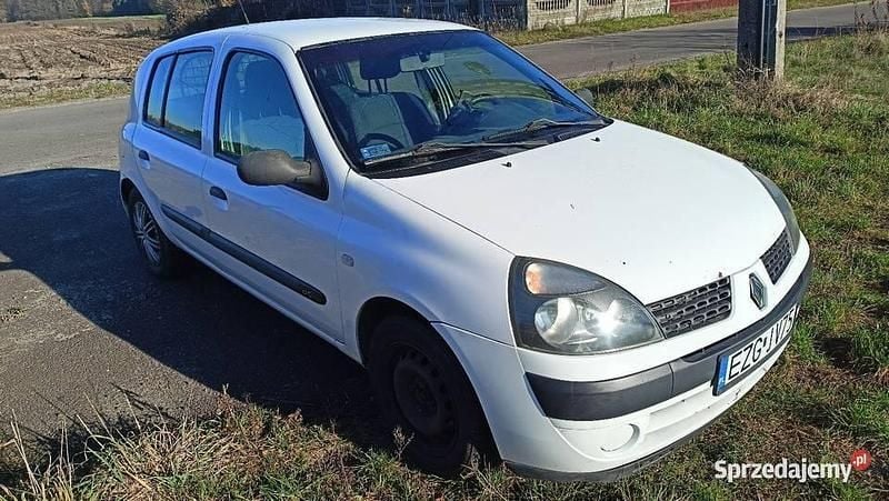 Biały Używany 2003 Renault Clio II Hatchback | 2000 zł (Uczciwa cena) - Obraz 1/4