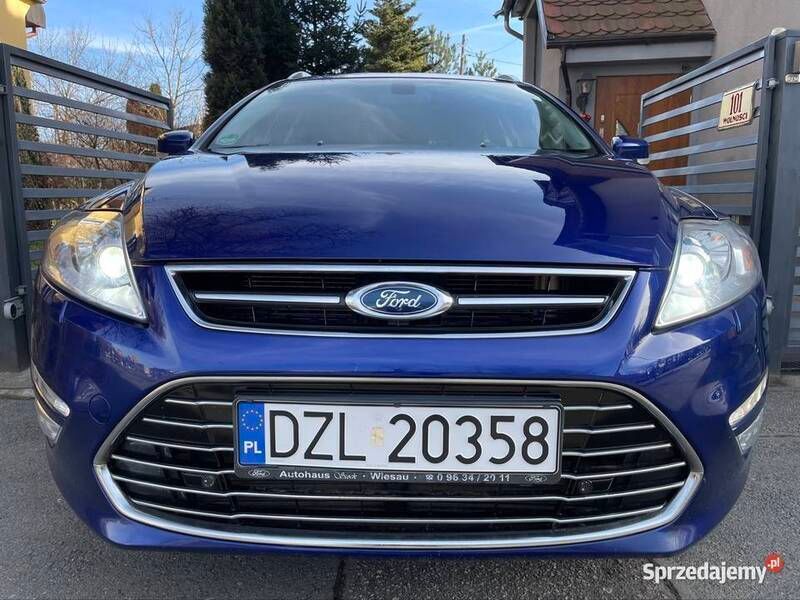 Niebieski Używany 2014 Ford Mondeo Kombi | 30 900 zł (Dobra cena) - Obraz 1/4