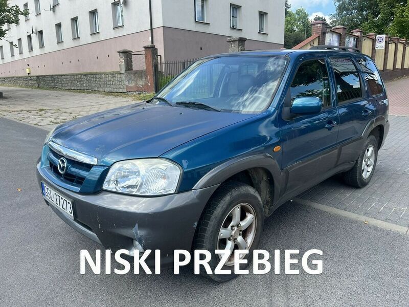 Zielony Używany 2004 Mazda Tribute SUV | 9500 zł - Obraz 1/4