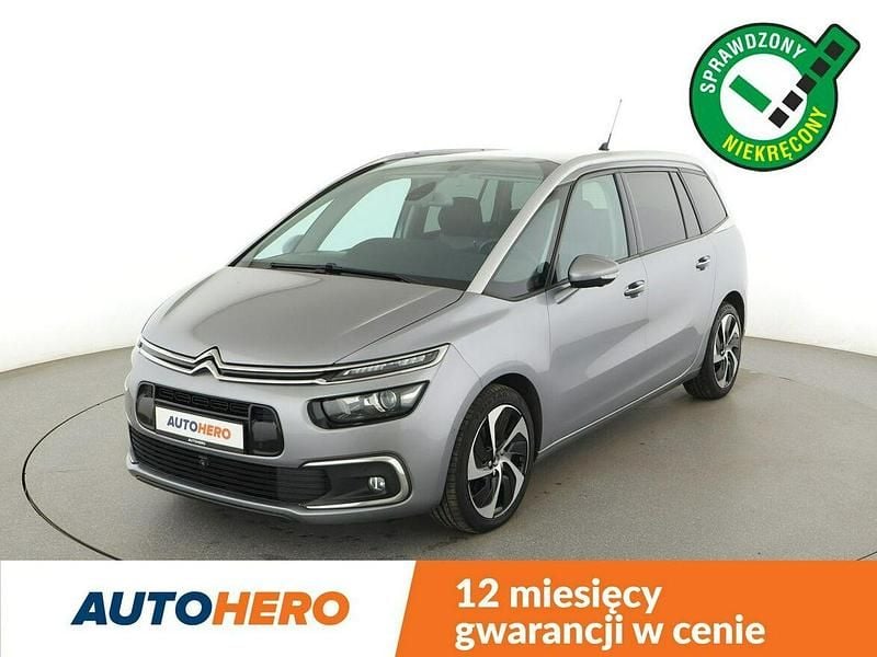 Szary Używany 2017 Citroën Grand C4 Picasso Shine Minivan | 55 900 zł (Uczciwa cena) - Obraz 1/3