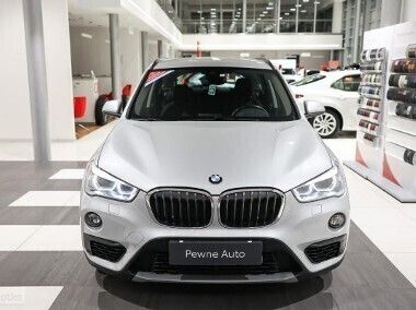 Srebrny Używany 2017 BMW X1 SUV | 77 850 zł (Uczciwa cena) - Obraz 1/4