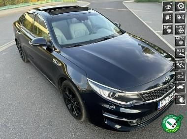 Czarny Używany 2016 Kia Optima 2 Sedan/Limuzyna | 54 900 zł - Obraz 1/4