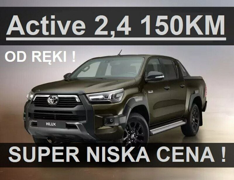 Brązowy Nowe 2024 Toyota HiLux Active Pickup | 183 900 zł (Super Cena) - Obraz 1/4