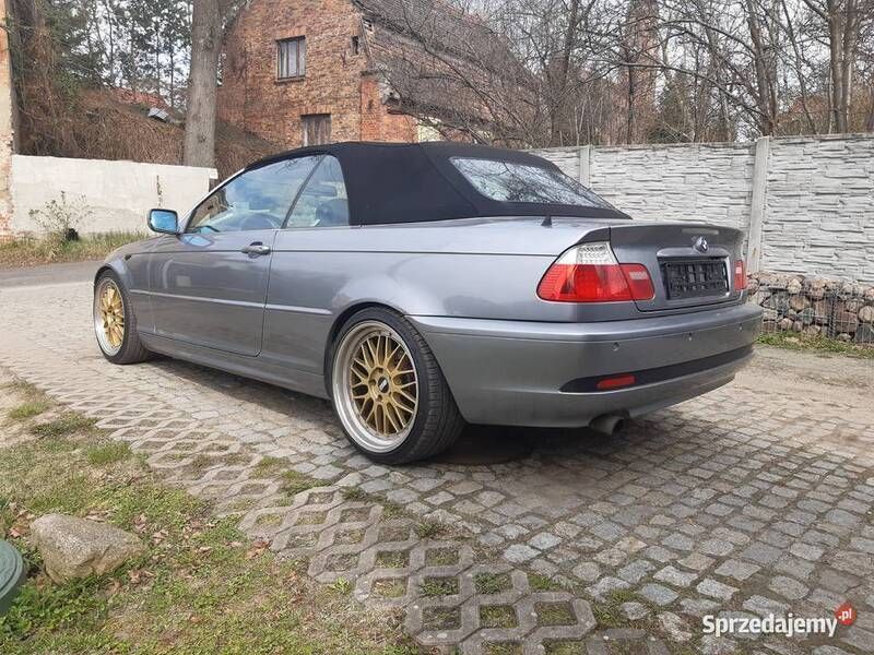 Grafitowy Używany 2006 BMW 320 Cabriolet Kabriolet | 22 000 zł - Obraz 1/4