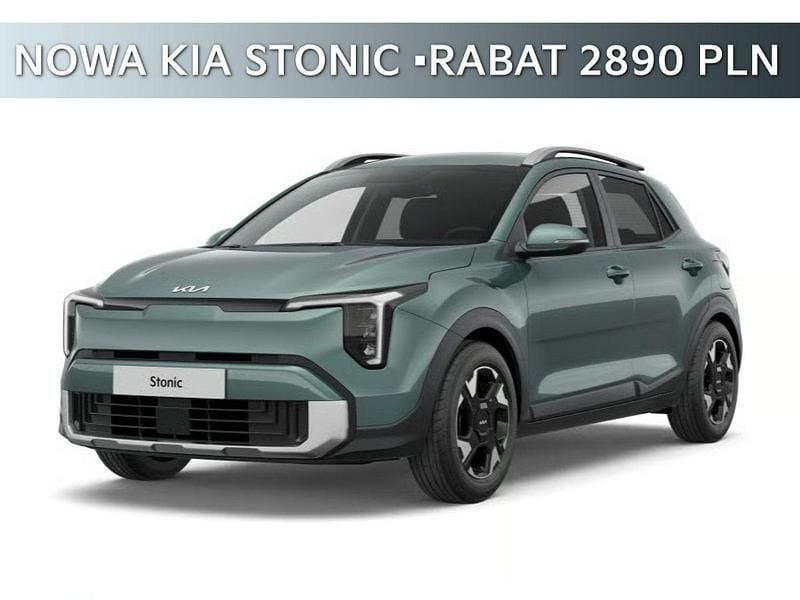 Zielony (metalik) Nowe 2025 Kia Stonic SUV | 92 500 zł (Dość drogi) - Obraz 1/4