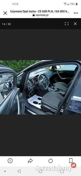 Używany Opel Astra Cosmo 2010 Czarny Hatchback