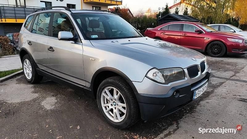 Szary Używany 2004 BMW X3 SUV | 14 000 zł (Uczciwa cena) - Obraz 1/4