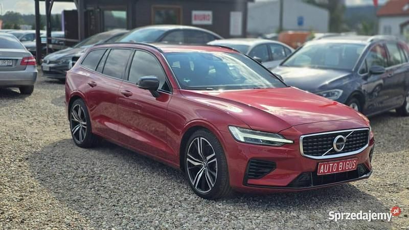 Używany Volvo V60 2020 Bordowy Kombi