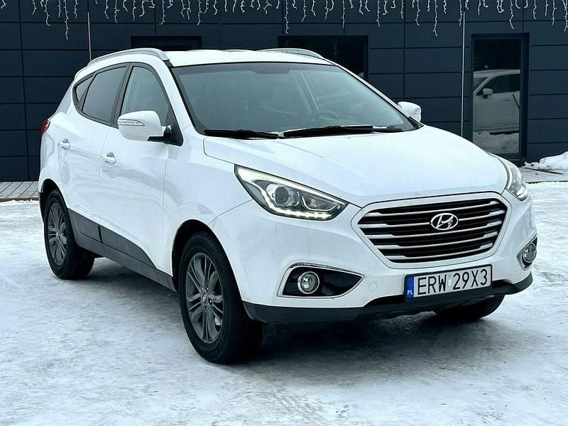 Biały Używany 2015 Hyundai ix35 SUV | 34 800 zł (Dobra cena) - Obraz 1/3