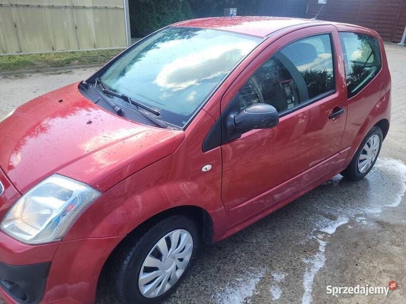 Używany Citroën C2 2009 Bordowy Hatchback