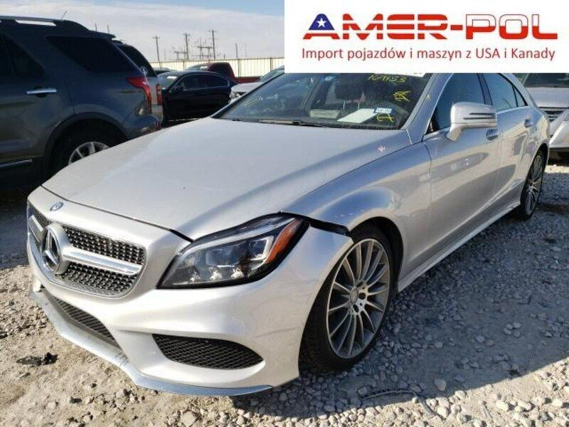 Używany Mercedes CLS400 329 KM (241 kW) 2016 Srebrny Sedan/Limuzyna