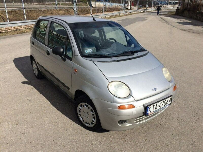 Srebrny Używany 2002 Chevrolet Matiz Hatchback | 2200 zł (Uczciwa cena) - Obraz 1/4