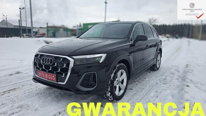Używany Audi Q7 S-Line 231 KM (169 kW) 2024 Czarny SUV