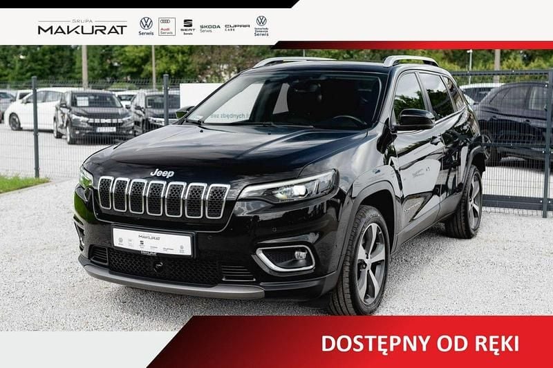Czarny Używany 2020 Jeep Cherokee Limited SUV | 99 810 zł (Uczciwa cena) - Obraz 1/4