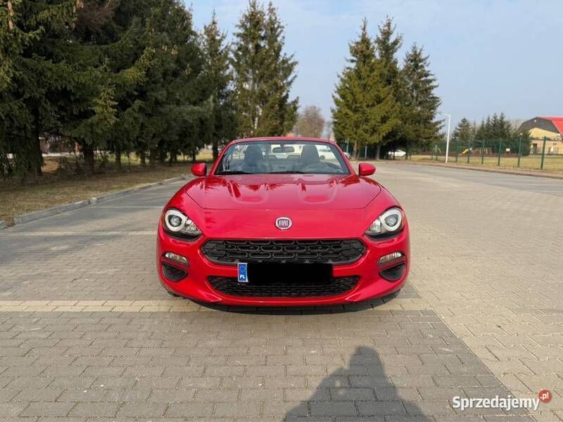 Czerwony Używany 2016 Fiat 124 Spider Kabriolet | 63 000 zł - Obraz 1/4