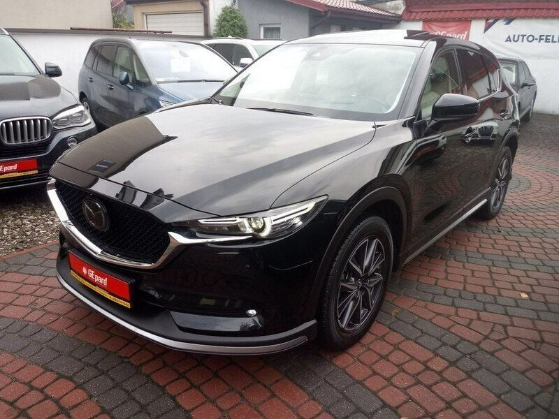Czarny (metalik) Używany 2018 Mazda CX-5 SUV | 128 900 zł - Obraz 1/4