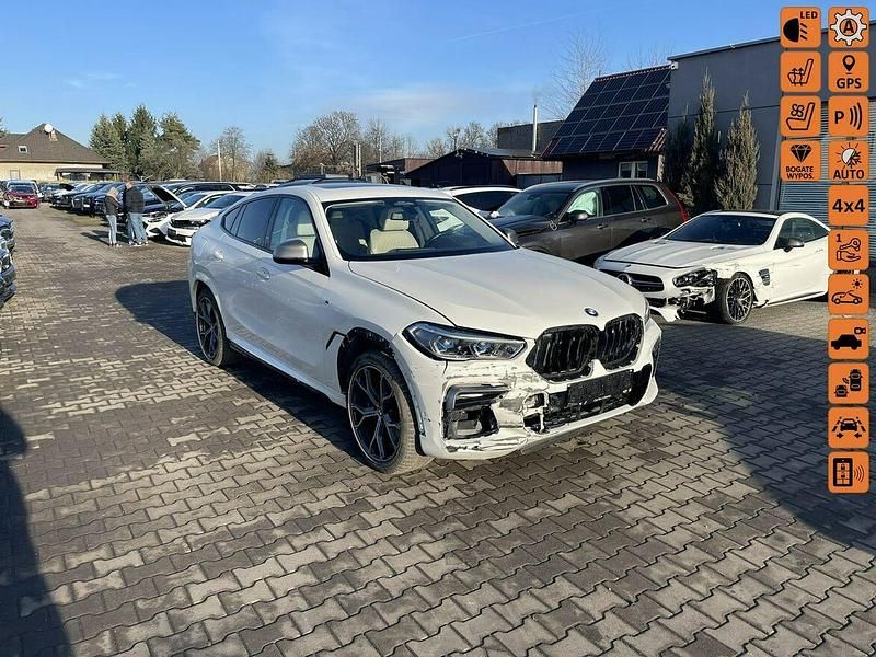 Używany BMW X6 M50 400 KM (294 kW) 2020 Biały SUV