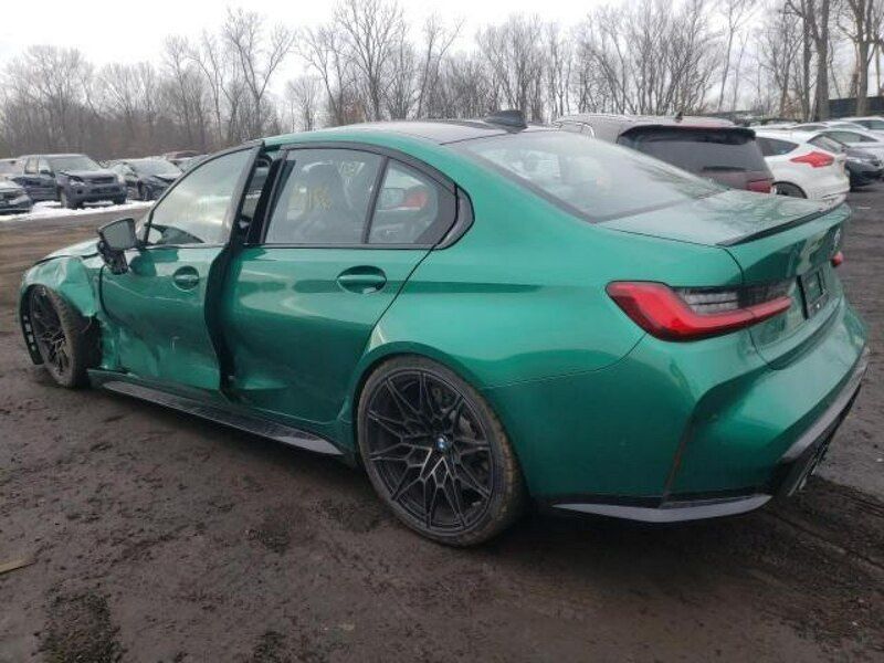 Używany BMW M3 Competition Edition 503 KM (369 kW) 2021 Zielony Sedan/Limuzyna