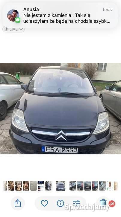 Grafitowy Używany 2004 Citroën C8 Minivan | 3000 zł - Obraz 1/4