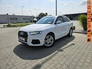 Biały (metalik) Używany 2015 Audi Q3 S-Line SUV | 81 900 zł (Dość drogi) - Obraz 1/4
