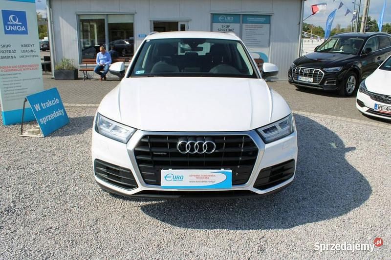 Biały Używany 2020 Audi Q5 SUV | 114 900 zł (Dobra cena) - Obraz 1/4
